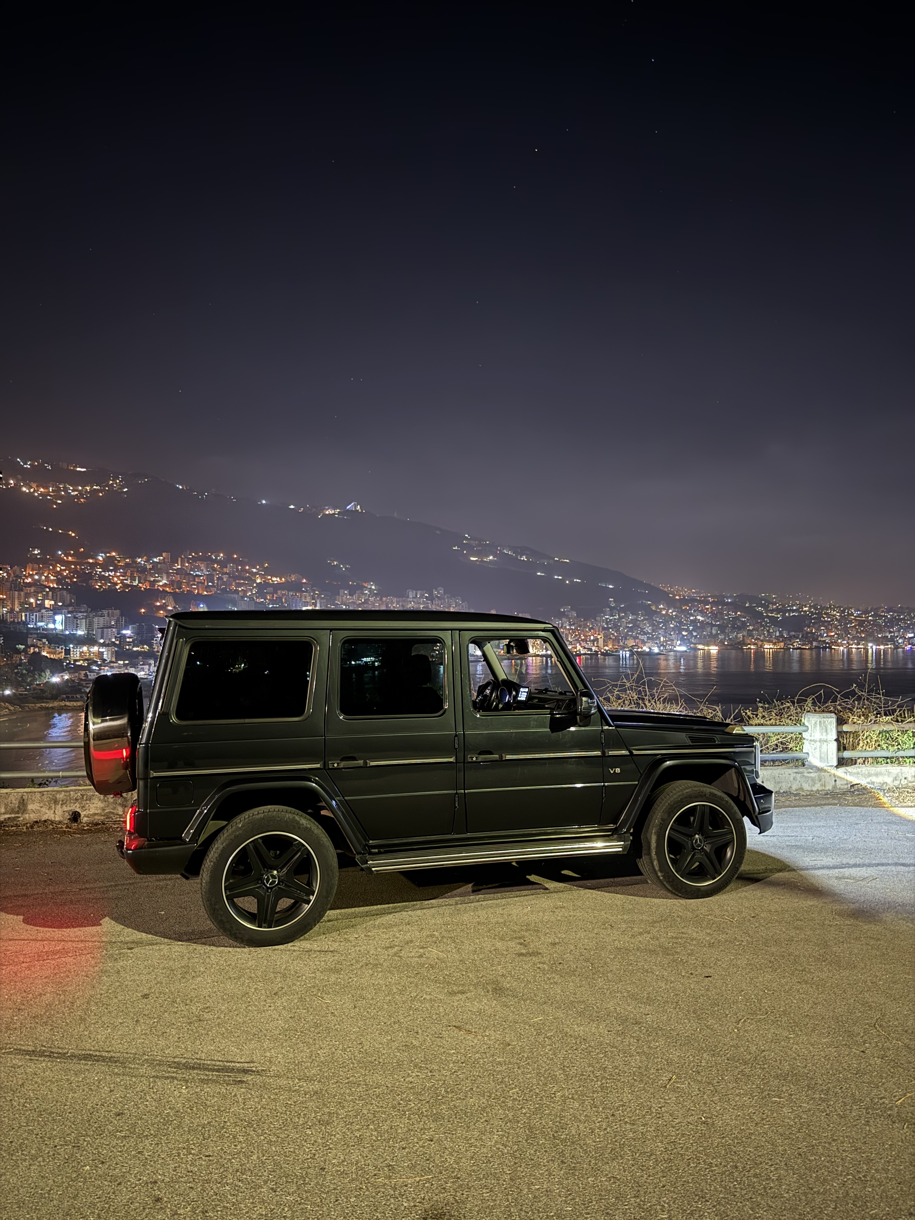 Luxury G-Wagon representing financial success