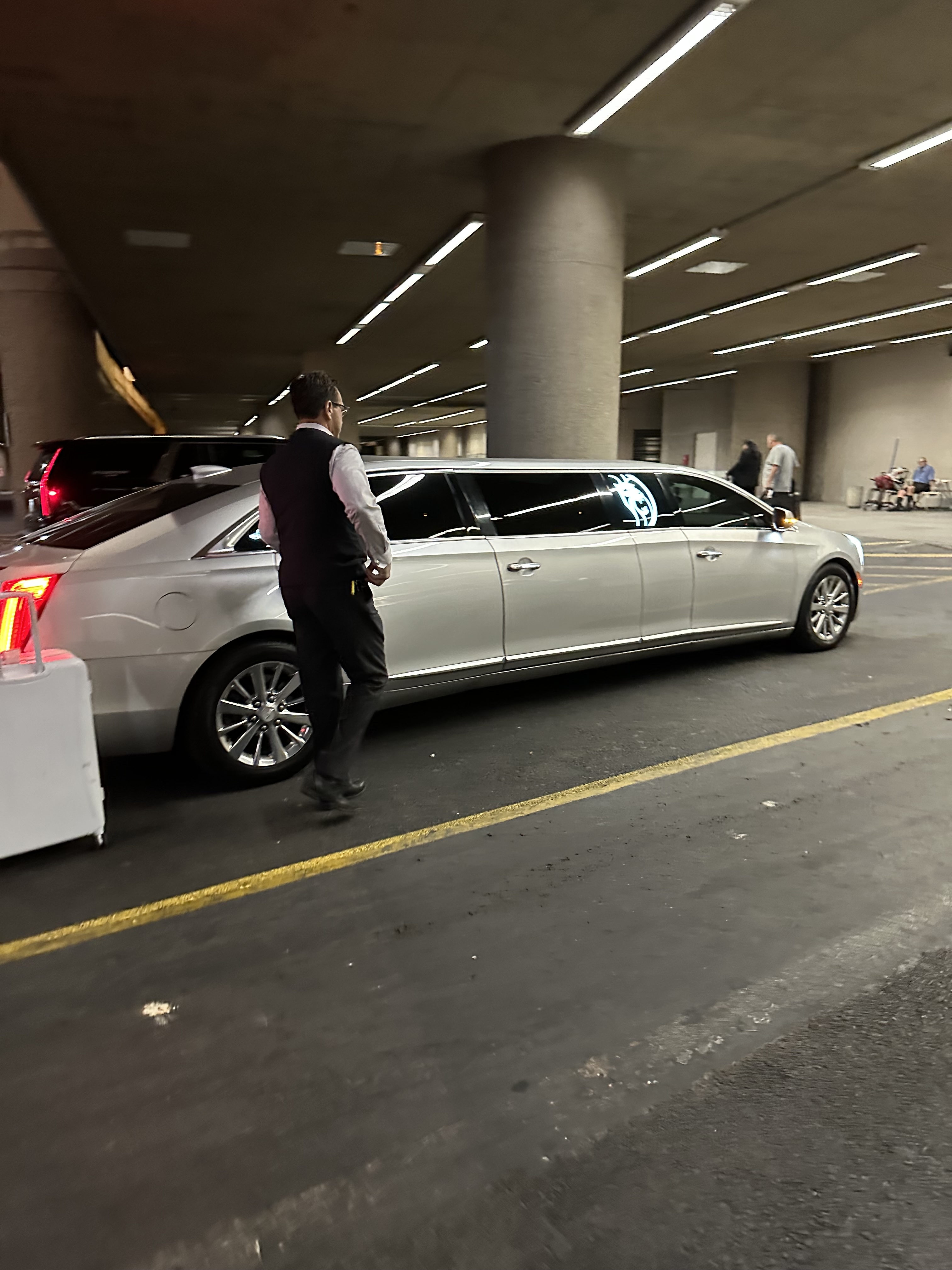 Luxury limo representing time freedom and success