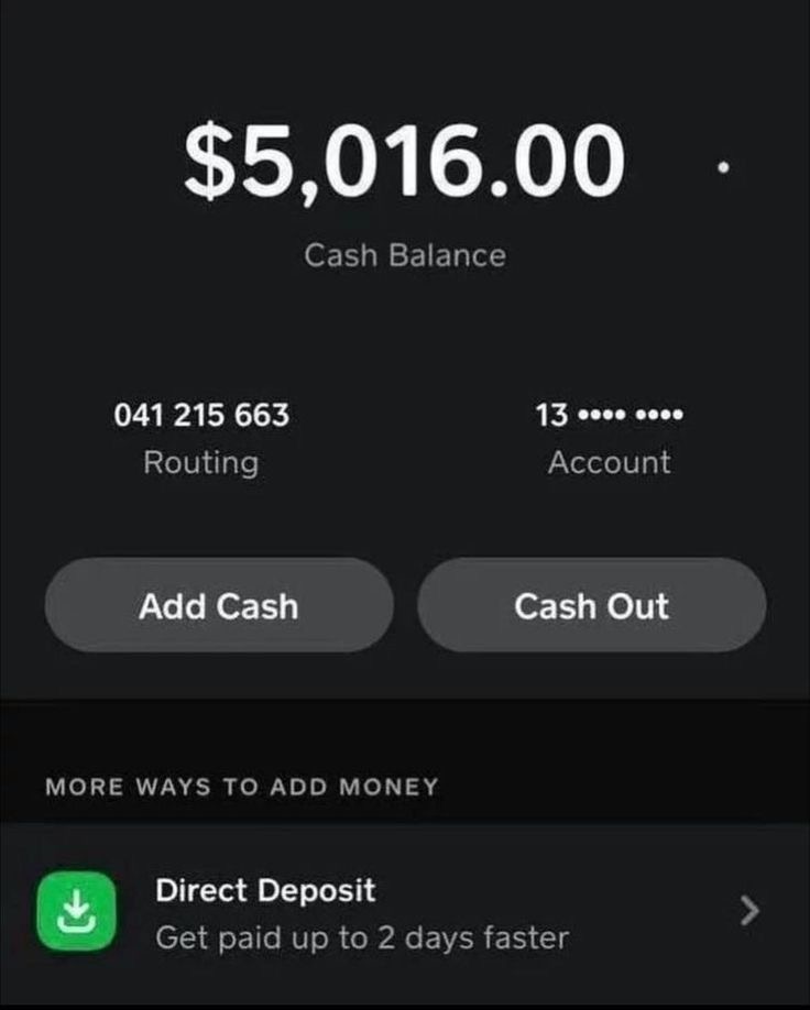 Cash Balance showing $5,016 from automation software sale